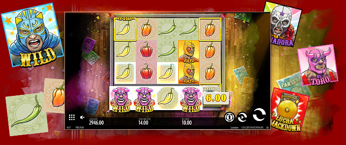 Jeu de machine à sous vidéo Luchadora par Thunderkick ! Jeu de machine à sous vidéo Luchadora par Thunderkick !