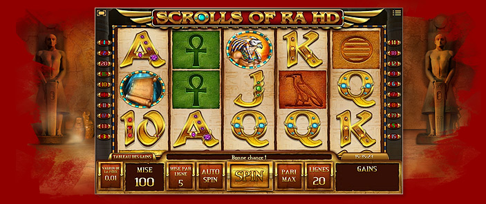 Bonus gratuit jeu (machine à sous) iSoftbet Scrolls of Ra Bonus gratuit jeu (machine à sous) iSoftbet Scrolls of Ra