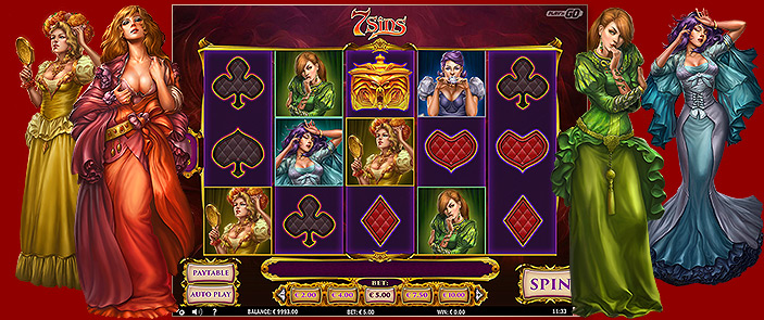 Revue test de la machine à sous vidéo 7 Sins de Play'n GO Revue test de la machine à sous vidéo 7 Sins de Play'n GO