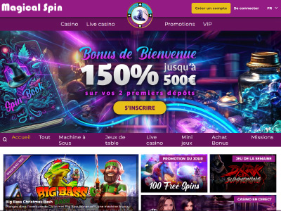 Casino en ligne Magical Spin