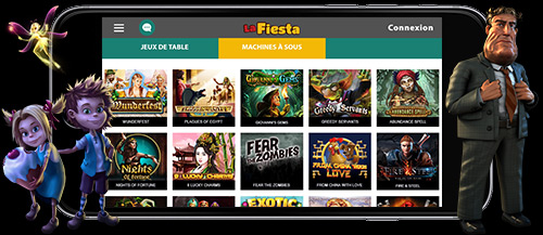Casino sur smartphone : Casino la Fiesta Casino sur smartphone : Casino la Fiesta