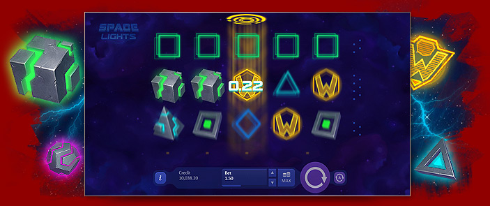 Démo machines à sous gratuit Space Lights de Playson Démo machines à sous gratuit Space Lights de Playson