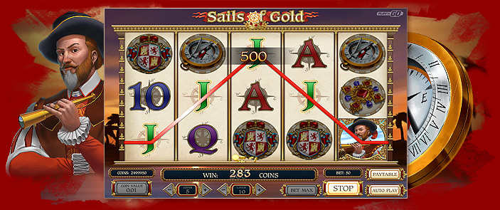 Gagner à la machine à sous Sails of Gold de Play'n GO Gagner à la machine à sous Sails of Gold de Play'n GO