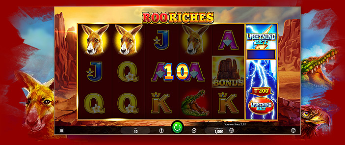 Gagnez le jackpot sur cette incroyable machine à sous iSoftbet : Roo Riches ! Gagnez le jackpot sur cette incroyable machine à sous iSoftbet : Roo Riches !