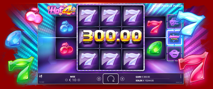 Envie de cash réel ? Essayez la machine à sous vidéo Nolimit City : Hot4Cash ! Envie de cash réel ? Essayez la machine à sous vidéo Nolimit City : Hot4Cash !
