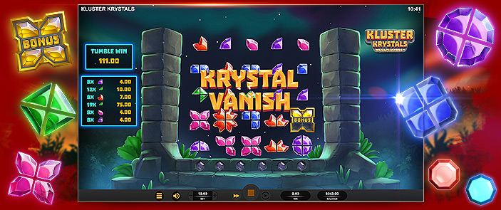 Gagner avec la nouvelle slot mobile Kluster Krystals MEGACLUSTERS™ de Relax Gaming! Gagner avec la nouvelle slot mobile Kluster Krystals MEGACLUSTERS™ de Relax Gaming!