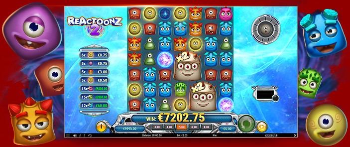 Jouer gratuitement pour gagner sur le jeu de casino Reactoonz 2 de Play'n Go Jouer gratuitement pour gagner sur le jeu de casino Reactoonz 2 de Play'n Go