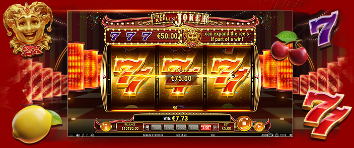 Remporter le jackpot avec la machine à sous en ligne Free Reelin Joker de Play'N'Go