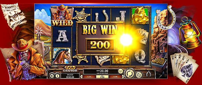 Faîtes chauffer les colts dans l'incroyable machine à sous Gold Canyon de Betsoft ! Faîtes chauffer les colts dans l'incroyable machine à sous Gold Canyon de Betsoft !