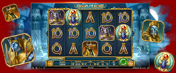 Une ambiance unique et des bonus incroyables sur la slot Play'n Go : Doom of Egypt ! Une ambiance unique et des bonus incroyables sur la slot Play'n Go : Doom of Egypt !