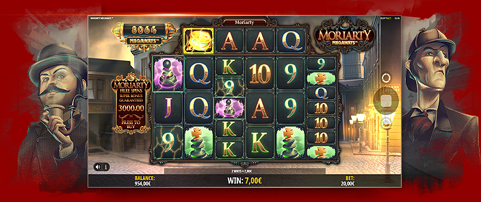 Moriarty Megaways™ Jeu de casino iSoftbet avec bonus payants en Euros Réels Moriarty Megaways™ Jeu de casino iSoftbet avec bonus payants en Euros Réels