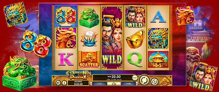 Dragon & Phoenix, une machine à sous Betsoft Gaming avec bonus et gains direct ! Dragon & Phoenix, une machine à sous Betsoft Gaming avec bonus et gains direct !