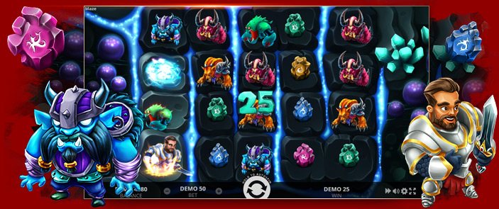 Plongez dans l'univers de Maze : Desire of Power, la machine à sous jeux vidéo EvoPlay ! Plongez dans l'univers de Maze : Desire of Power, la machine à sous jeux vidéo EvoPlay !
