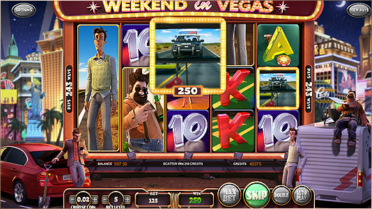 Jouer sur la machine à sous 3D Betsoft Weekend in Vegas Jouer sur la machine à sous 3D Betsoft Weekend in Vegas