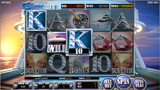 Jouer sur la machine à sous 3D Betsoft Gaming, Mega Glam Life Jouer sur la machine à sous 3D Betsoft Gaming, Mega Glam Life