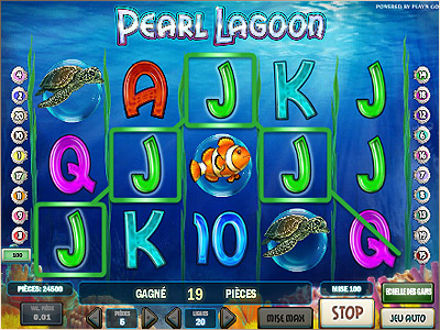 Découvrez Pearl Lagoon, une machine à sous 20 lignes vidéo en français