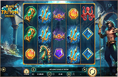 Machine à sous en argent réel Rise of Triton