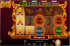 Machine à sous vidéo Golden Dragon Inferno Betsoft