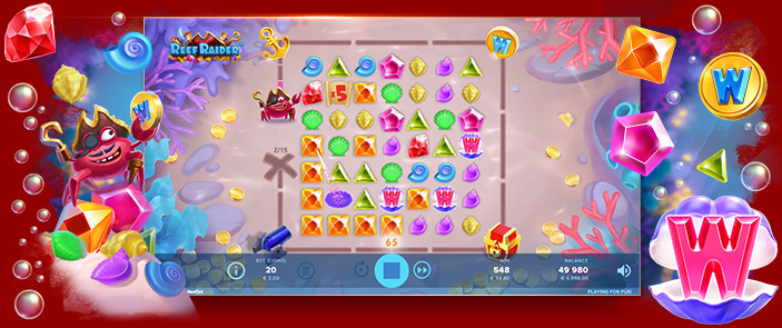 Est ce que Reef Raider de NetEnt est le jeu de casino où l'on gagne le plus ?