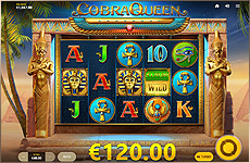 Machine à sous Cobra Queen de Red Tiger