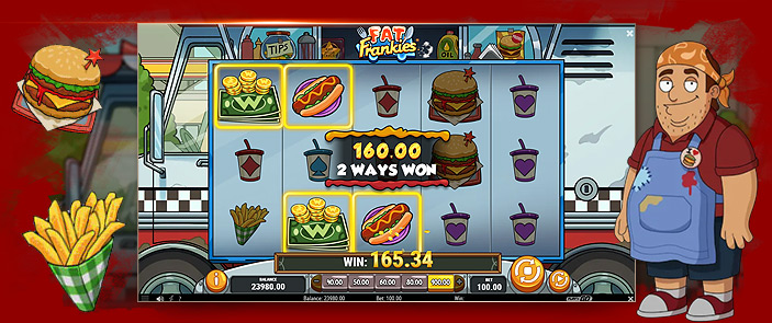 Fat Frankies, machine à sous Play'n Go thème fast food avec bonus incroyables ! Fat Frankies, machine à sous Play'n Go thème fast food avec bonus incroyables !