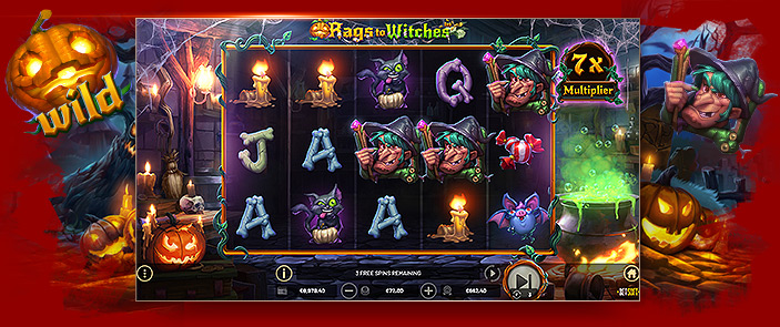 Célébrez Halloween avec Rags to Witches, la nouvelle machine à sous Betsoft Gaming ! Célébrez Halloween avec Rags to Witches, la nouvelle machine à sous Betsoft Gaming !