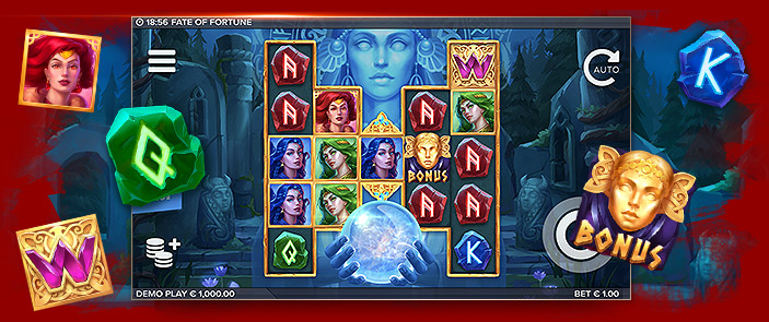 Gagnez le jackpot sur l'incroyable machine à sous Fate of Fortune d'ELK Studios !