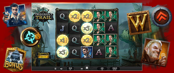Corsaires & pirates s'affrontent sur la dernière slot Relax Gaming : Dead Man's Trail ! Corsaires & pirates s'affrontent sur la dernière slot Relax Gaming : Dead Man's Trail !
