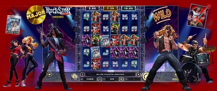 Rockstar: World Tour : La Machine à Sous rentable par excellence de Betsoft Gaming Rockstar: World Tour : La Machine à Sous rentable par excellence de Betsoft Gaming