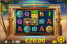 Machine à sous Cobra Queen de Red Tiger