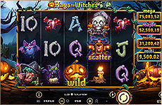 Machine à sous vidéo Rags to Witches Betsoft