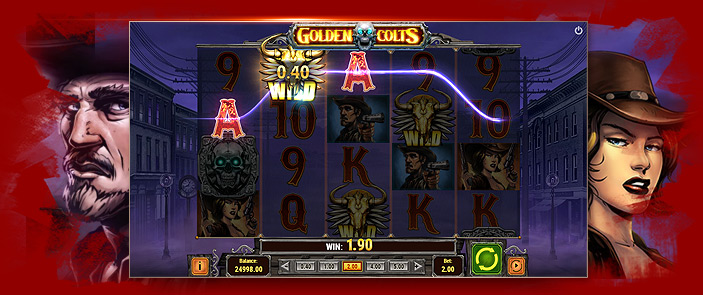 À vous de faire régner l'ordre dans la machine à sous Golden Colts de Play'n GO ! À vous de faire régner l'ordre dans la machine à sous Golden Colts de Play'n GO !