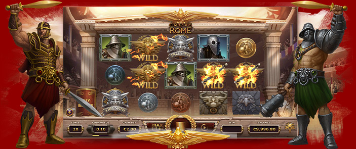 Entrez dans l'arène et combattez pour la victoire avec Champions of Rome ! Entrez dans l'arène et combattez pour la victoire avec Champions of Rome !