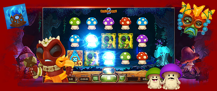 Machine à sous vidéo The Chibeasties 2 d'Yggdrasil Gaming Machine à sous vidéo The Chibeasties 2 d'Yggdrasil Gaming