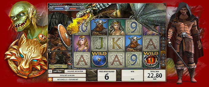 Machine à sous jeu fictif de casino Quickspin Beowulf Machine à sous jeu fictif de casino Quickspin Beowulf