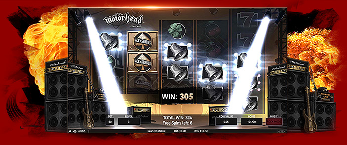 Revue test de la machine à sous en ligne NetEnt Motörhead Revue test de la machine à sous en ligne NetEnt Motörhead
