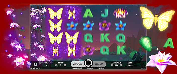 Découvrez la machine à sous Butterfly Staxx de NetEnt ! Découvrez la machine à sous Butterfly Staxx de NetEnt !