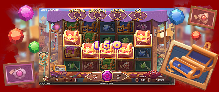 Partez en quête de trésors dans le jeu de casino Wild Bazaar de NetEnt ! Partez en quête de trésors dans le jeu de casino Wild Bazaar de NetEnt !