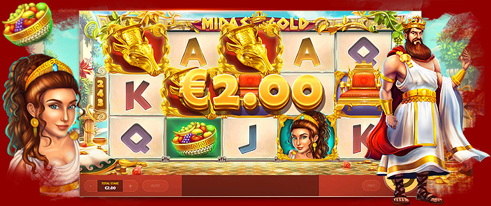 Devenez riche comme un roi avec la machine à sous Midas Gold de Red Tiger ! Devenez riche comme un roi avec la machine à sous Midas Gold de Red Tiger !
