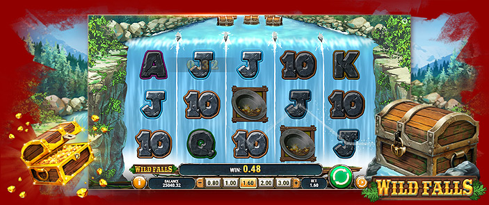 Découvrez la machine à sous bonus Wild Falls de Play'n Go ! Découvrez la machine à sous bonus Wild Falls de Play'n Go !