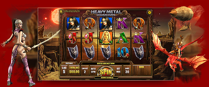 Jouer et gagner sur la machine à sous iSoftBet Heavy Metal Warrior en ligne ! Jouer et gagner sur la machine à sous iSoftBet Heavy Metal Warrior en ligne !