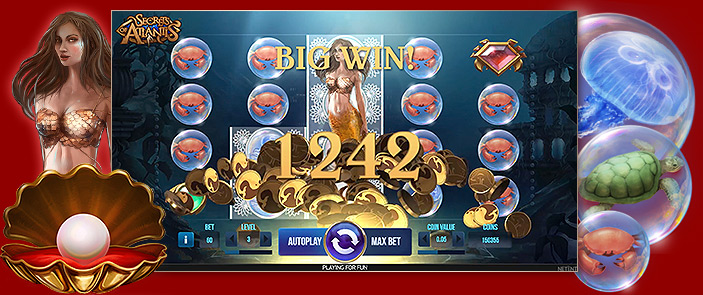 Revue test de la machine à sous en ligne gratuit avec bonus Secrets of Atlantis Revue test de la machine à sous en ligne gratuit avec bonus Secrets of Atlantis