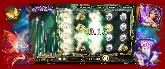 Utilisez les pouvoirs magiques des fées de Betsoft dans cette machine à sous gratuite ! Utilisez les pouvoirs magiques des fées de Betsoft dans cette machine à sous gratuite !