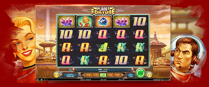 Machine à sous gagnante Play'n GO : Planet Fortune ! Machine à sous gagnante Play'n GO : Planet Fortune !