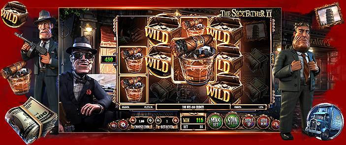 Test et avis sur la machine à sous gratuit 3D The SlotFather Part II de Betsoft Test et avis sur la machine à sous gratuit 3D The SlotFather Part II de Betsoft