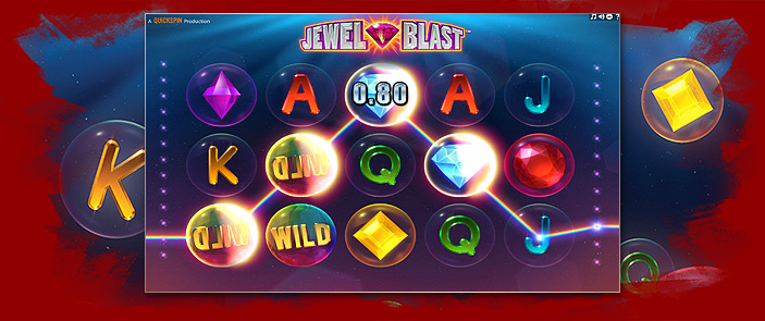 Machine à sous Jewel Blast de Quickspin Machine à sous Jewel Blast de Quickspin