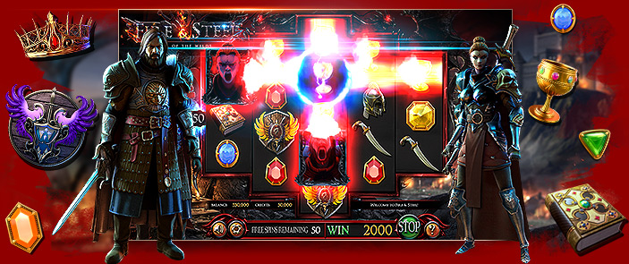 Machine à sous pour s'amuser gratuitement Fire and Steel de Betsoft Gaming Machine à sous pour s'amuser gratuitement Fire and Steel de Betsoft Gaming