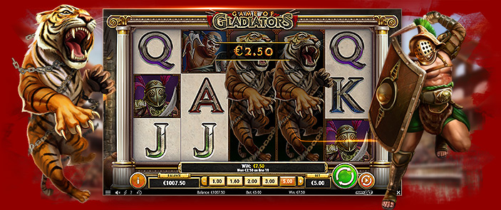 Entrez dans l'arène et remporter un maximum de gains avec le jeu Game of Gladiators ! Entrez dans l'arène et remporter un maximum de gains avec le jeu Game of Gladiators !