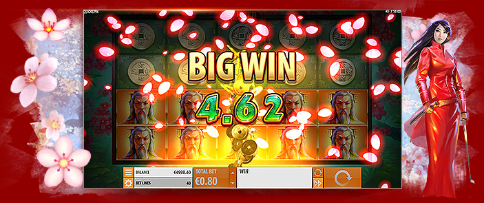 Machine à sous vidéo avec bonus Quickspin : Sakura Fortune Machine à sous vidéo avec bonus Quickspin : Sakura Fortune