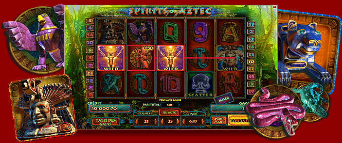 Machine à sous Spirits of Aztec de Playson Machine à sous Spirits of Aztec de Playson